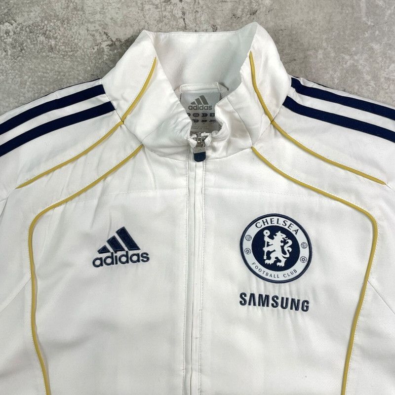 00年代 adidas アディダス CHELSEA FC 企業ロゴ刺繍 トラック