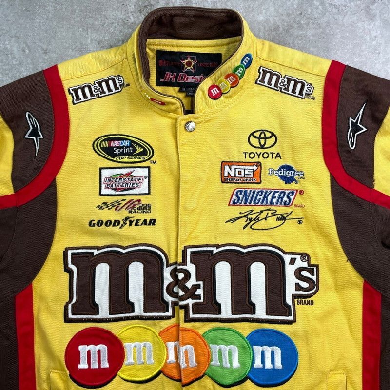 M&M's レーシングジャケット　刺繍　Mサイズ M&M's レーシングジャケット刺繍Mサイズ