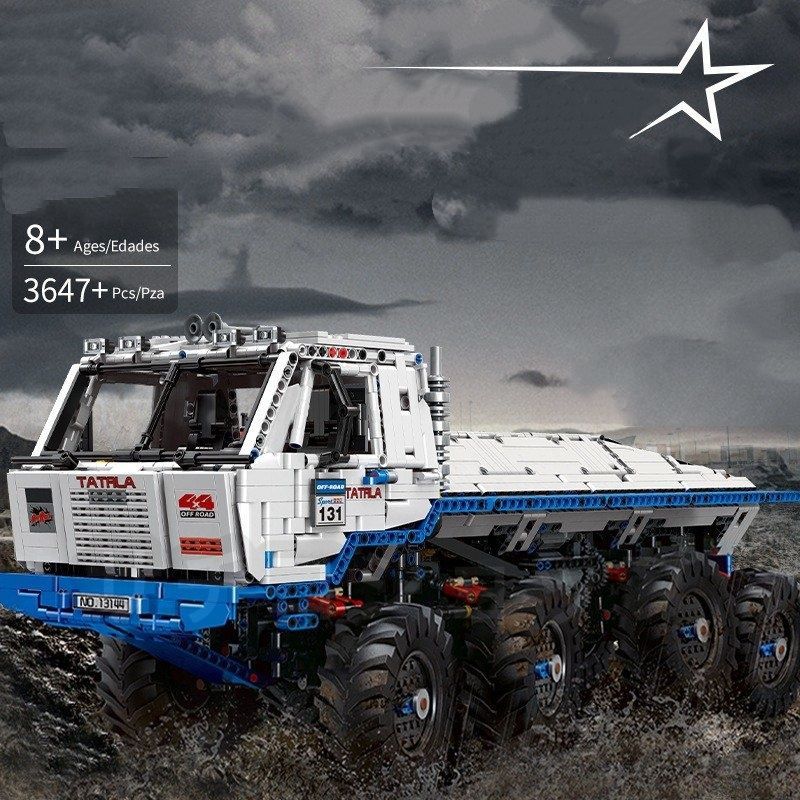レゴ タトラ ラジコン モータードライブ ブロック 3647PCS おもちゃ 知育玩具 モデル 子供用 玩具 組み立て