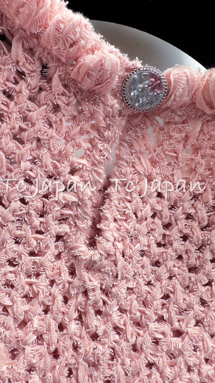 シャネル ワンピース CHANEL プリティ ピンク コットン サマー さらり