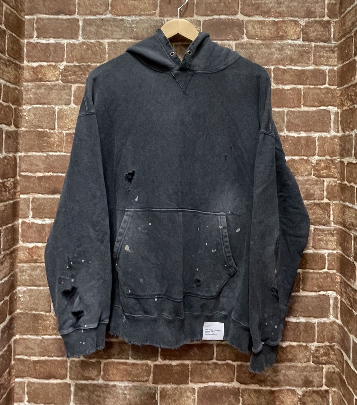 完売品 NEIGHBORHOOD ネイバーフッド 232OKNH-CSM02 DAMAGE SWEAT