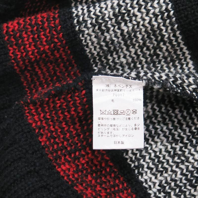 Needles ニードルズ CREW NECK SWEATER - NORDIC PU317 クルー ネック 
