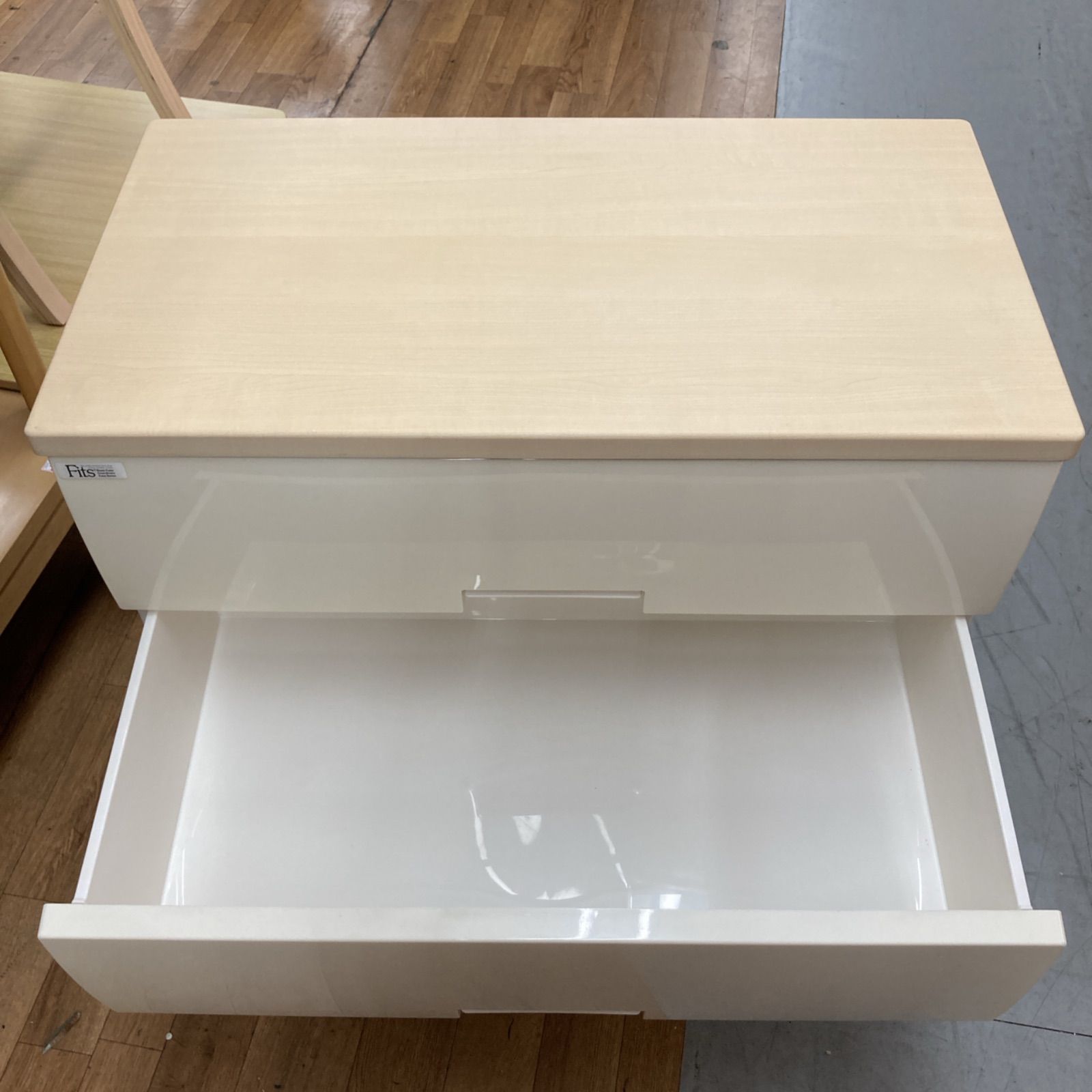 プラケース 木製天板