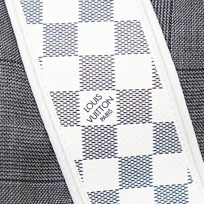 LOUIS VUITTON ルイ ヴィトン ショートパンツ 2025 AW ダミエ グレンチェック ロゴ プリント ウール ショーツ ボトムス メンズ サイズ XL グレー 灰色 イタリア製