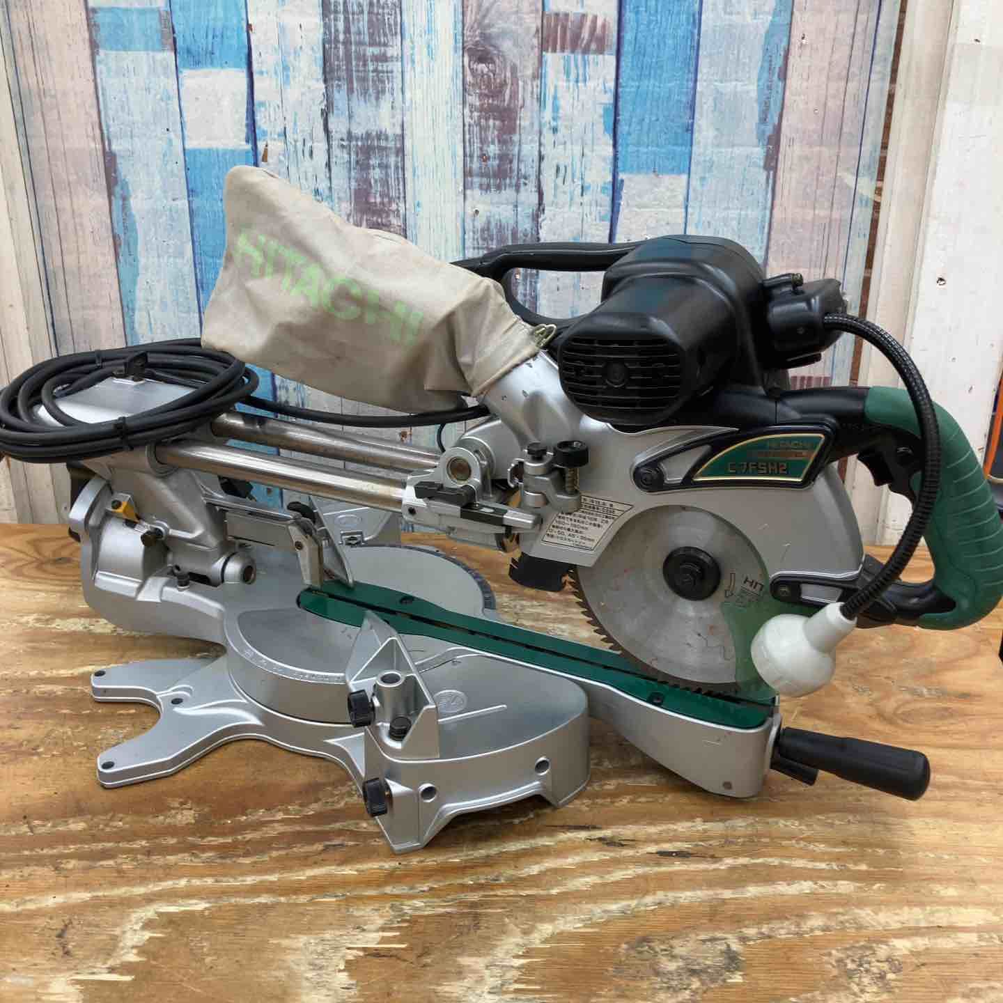 整備済】HITACHI/日立工機 305mm 卓上スライド丸のこ C12FS / マルノコ