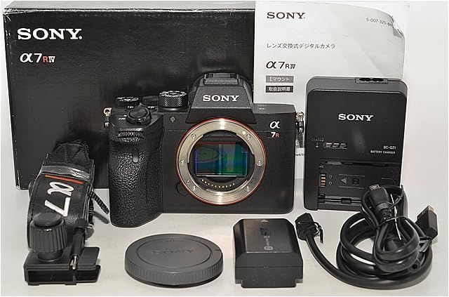 420 ショット数13251回 SONY ソニー フルサイズミラーレス一眼 ブラック α7RM4 ボディ ILCE-7RM4