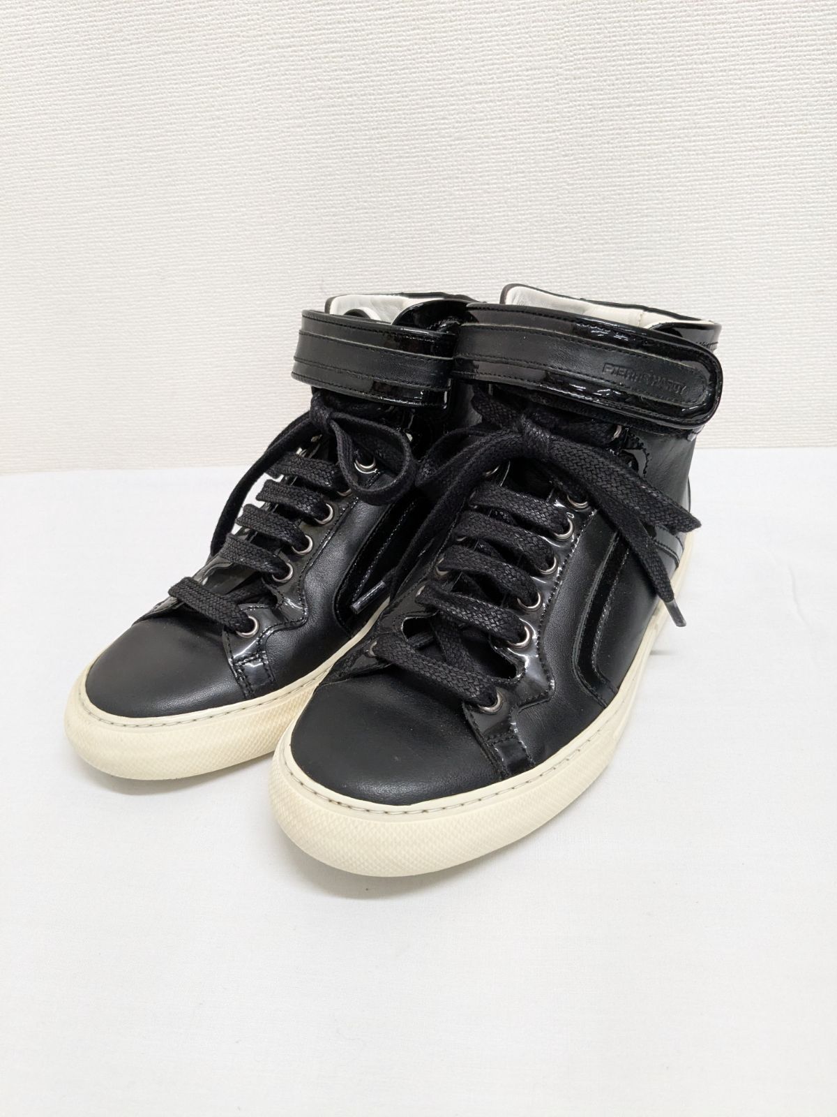ピエールアルディ PIERRE HARDY レザースニーカー ハイカット 