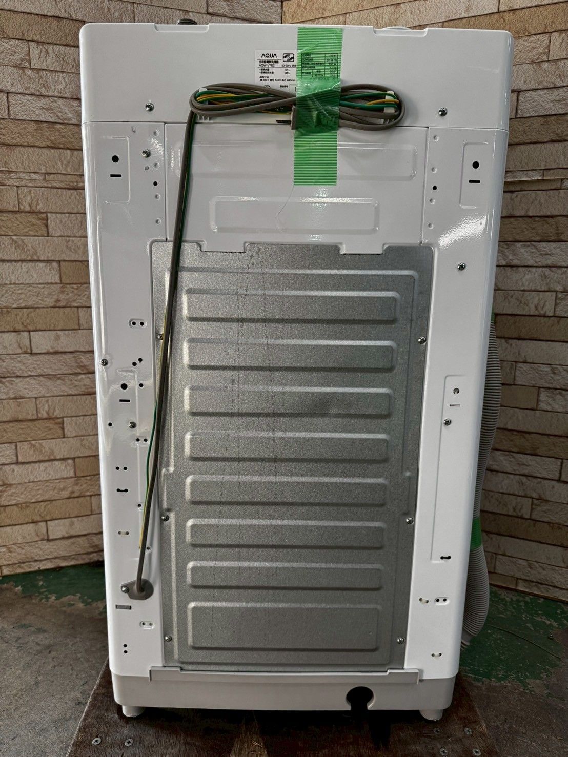 大阪送料無料★3か月保障付き★洗濯機★2022年★AQW-V7E2★IS-115 大阪送料無料☆3か月保障付き☆洗濯機☆2022年☆