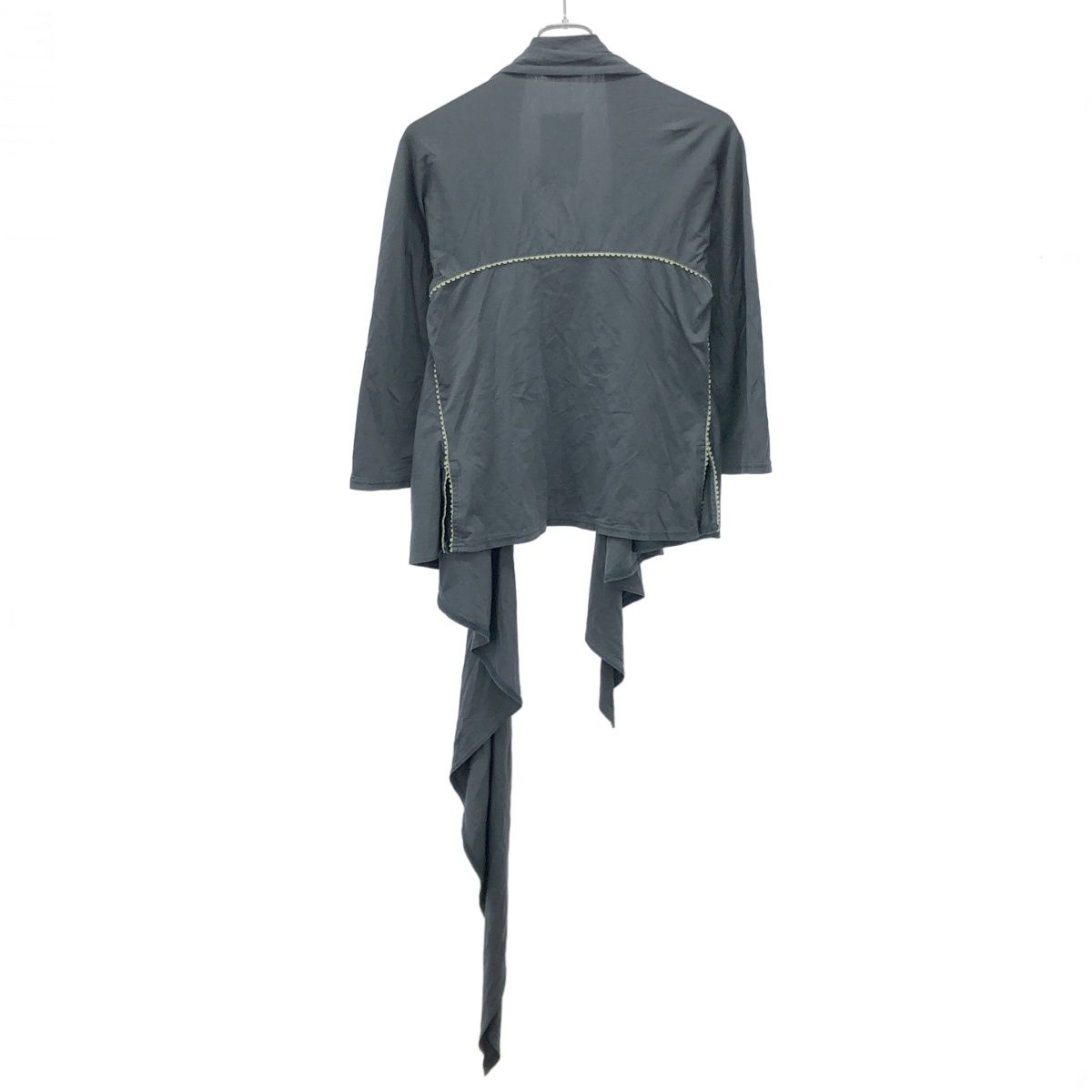 ISSEY MIYAKE イッセイミヤケ 17 SS ストレッチドレープカーディガン グレー 3