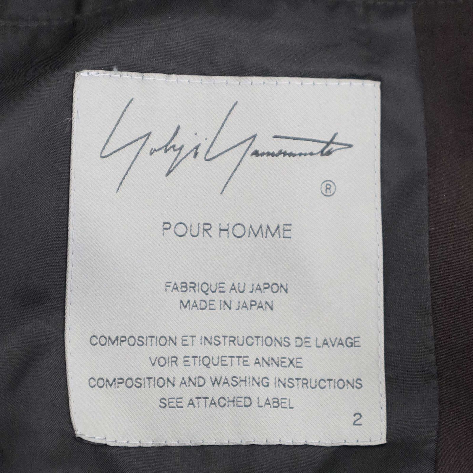 Yohji Yamamoto POUR HOMME ヨウジヤマモト プールオム 25SS 蜘蛛の巣 