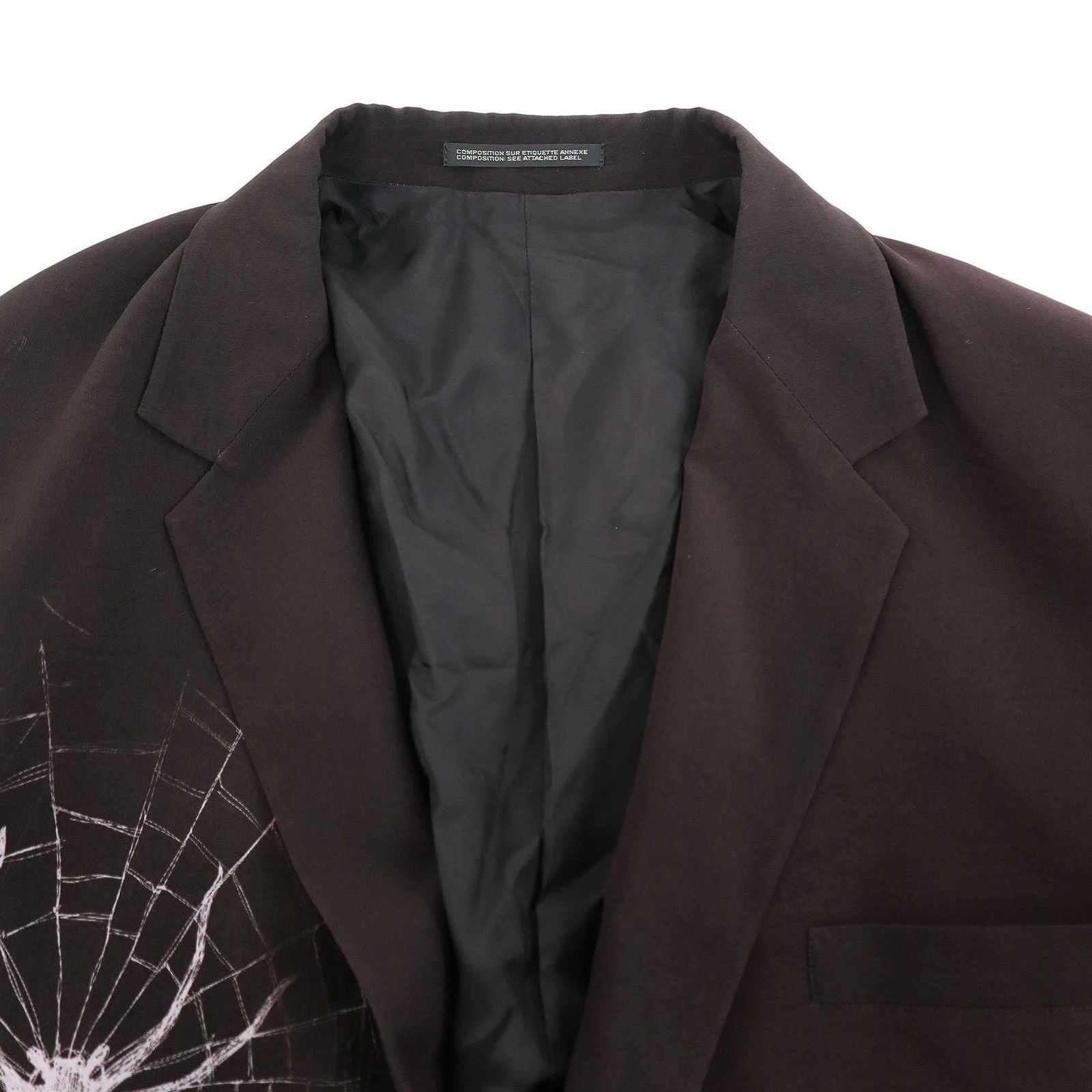 Yohji Yamamoto POUR HOMME ヨウジヤマモト プールオム 25SS 蜘蛛の巣