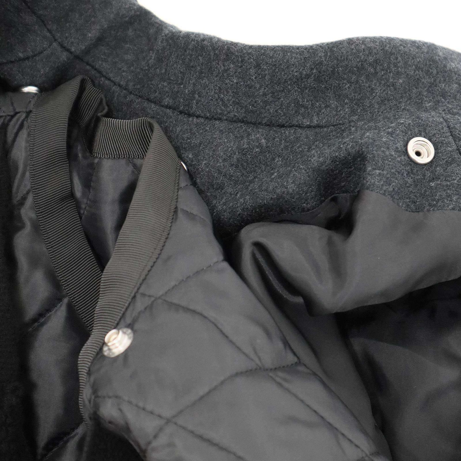 sacai サカイ 25AW Wool Melton x Wool Knit Jacket ウールドッキング 