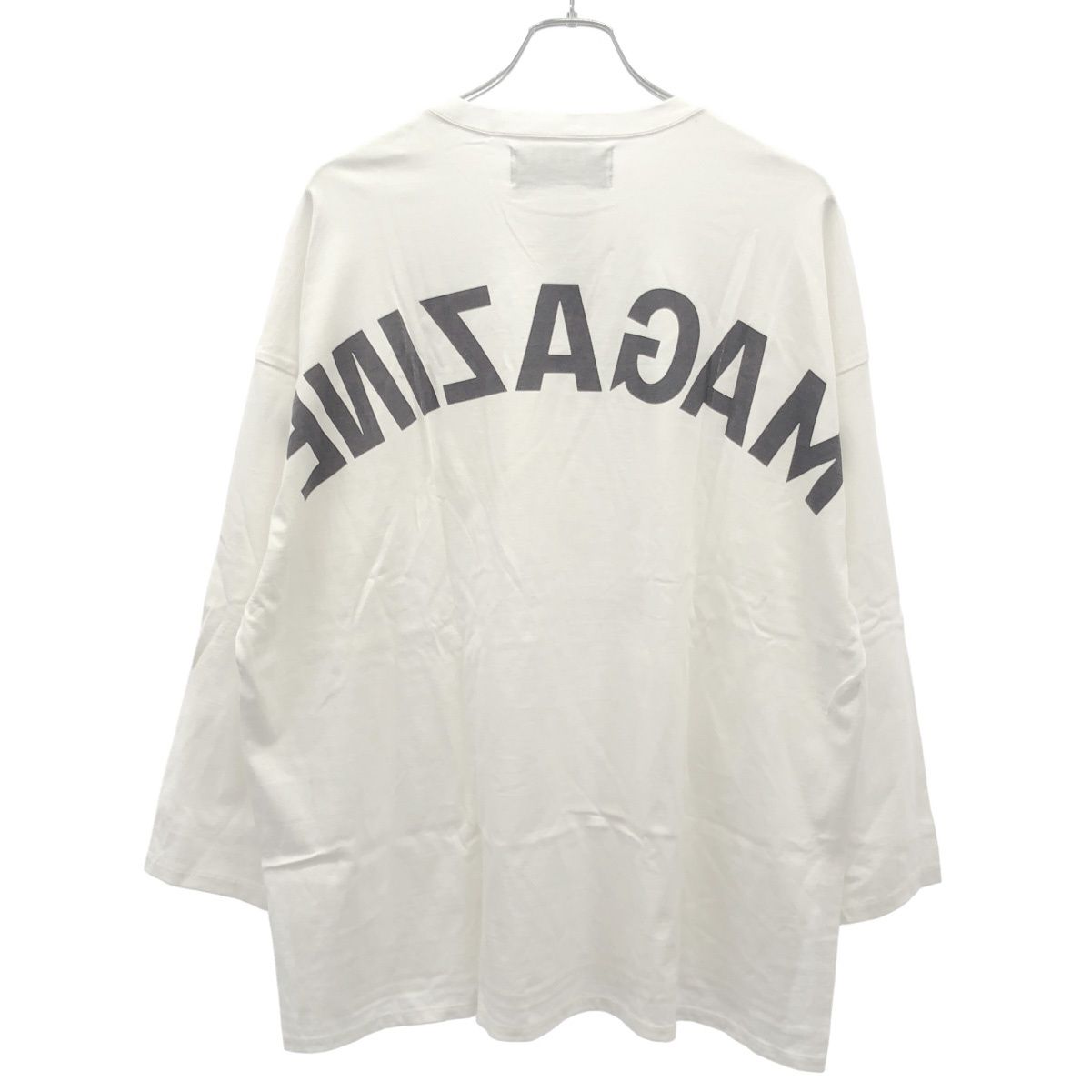 THIRD MAGAZINE サードマガジン バックプリントロングTシャツ THIRD MAGAZINE サードマガジン バックプリントロングTシャツ