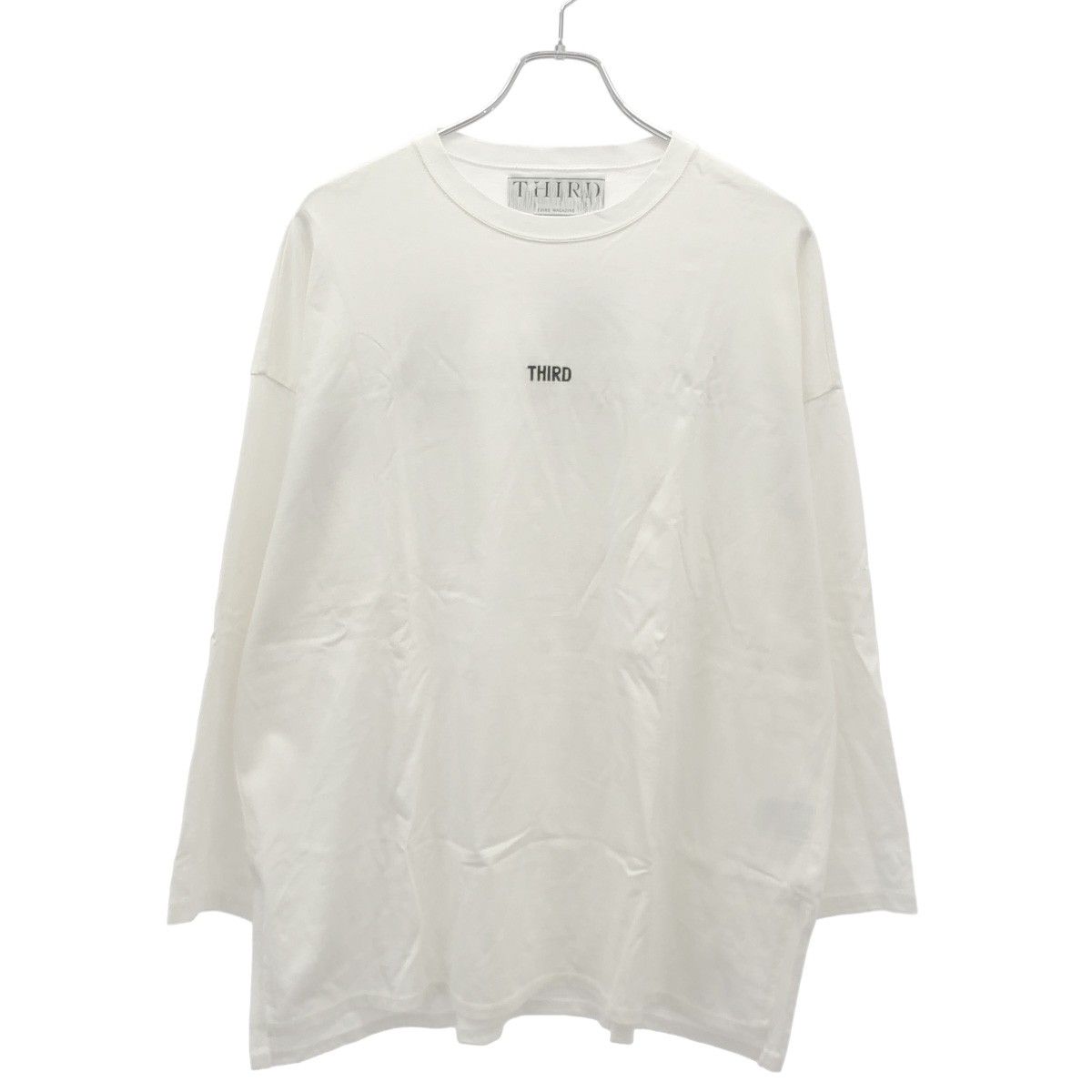 THIRD MAGAZINE サードマガジン バックプリントロングTシャツ THIRD MAGAZINE サードマガジン バックプリントロングTシャツ