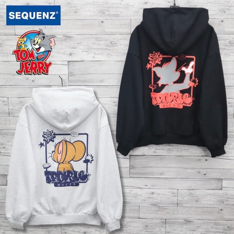 【予約品】山田涼介 白パーカー ＋デニム 2点セット 新品 トムとジェリー TOM&JERRY 山田涼介 着用 ジップパーカー ダブル