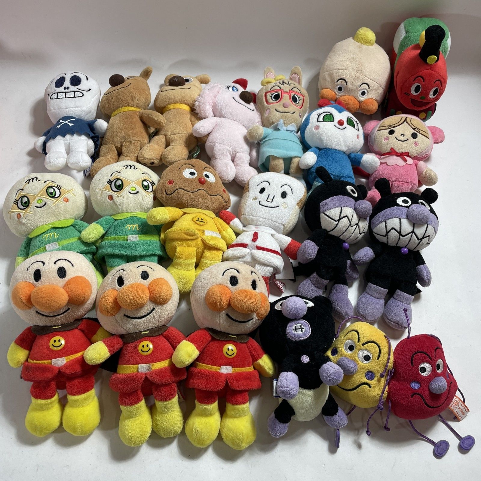  アンパンマン 大量 まとめ商品 プリちぃビーンズぬいぐるみ ベビー玩具 おもちゃ げんき100ばい びょういん 車 など 品 5 85 kg アンパンマン キャラクター玩具
