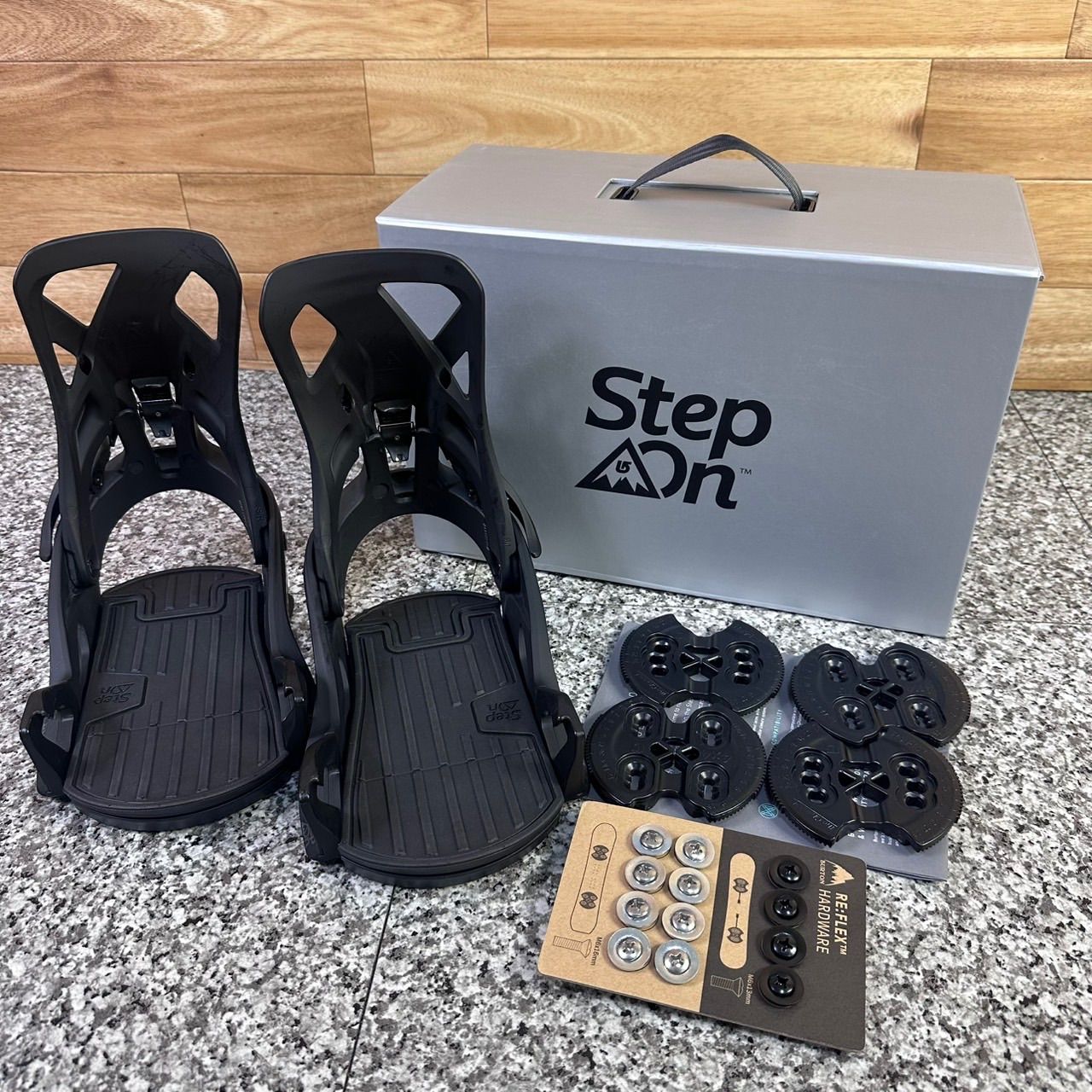 BURTON バートン 20-21 Step On ステップオン メンズ ビンディング Sサイズ スノーボード スノボ ブラック
