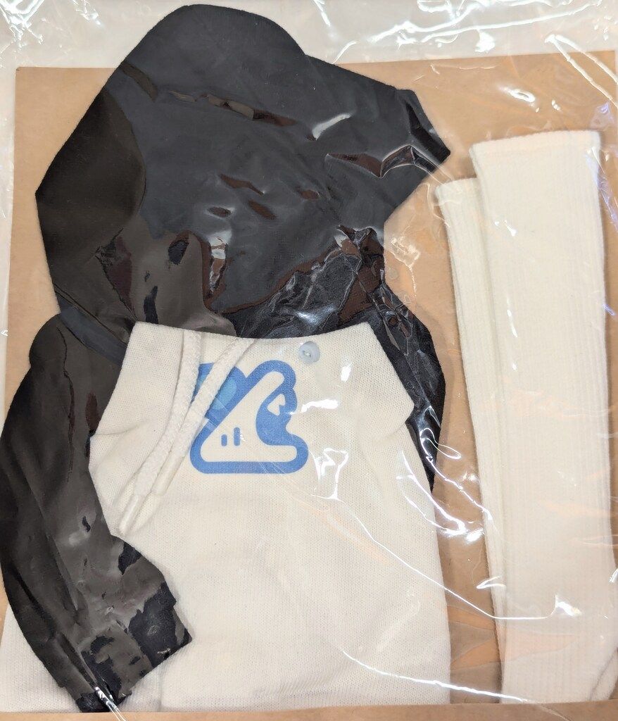 さめどぉる MDDサイズ ドール衣装 ど パーカー しろ×くろ WWW_STEELWINDOWSANDDOORS_COM