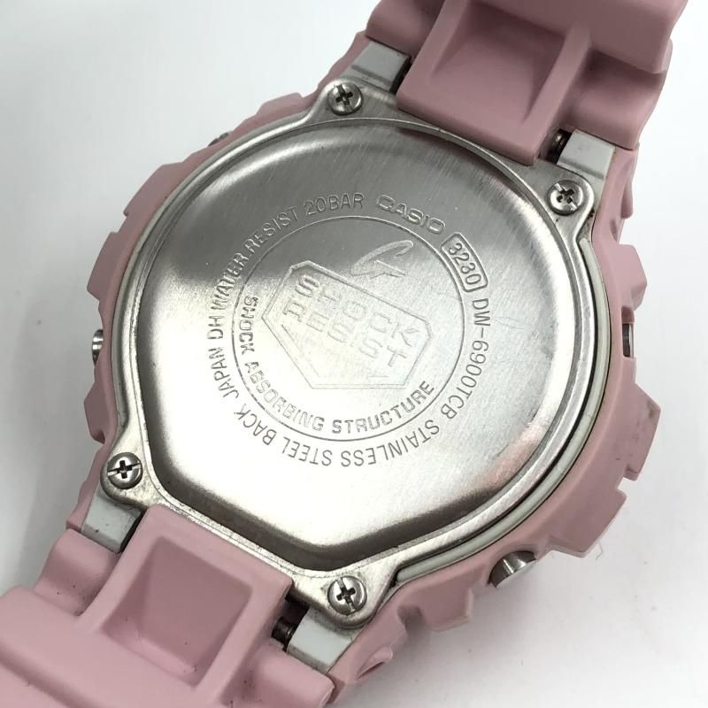 中古】G-SHOCK DW-6900TCB サクラストーム クオーツ 電波受信なし ジー
