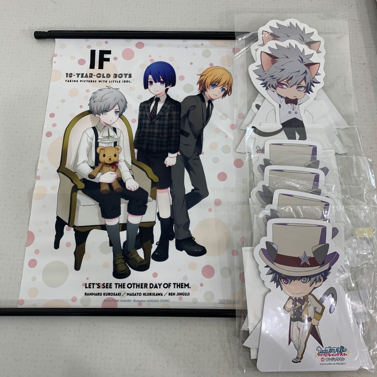 うたの プリンスさまっ シリーズ グッズ ビジュアルパンフレット クリアファイル スタンプラリーシート アクリルスタンド 缶ケース