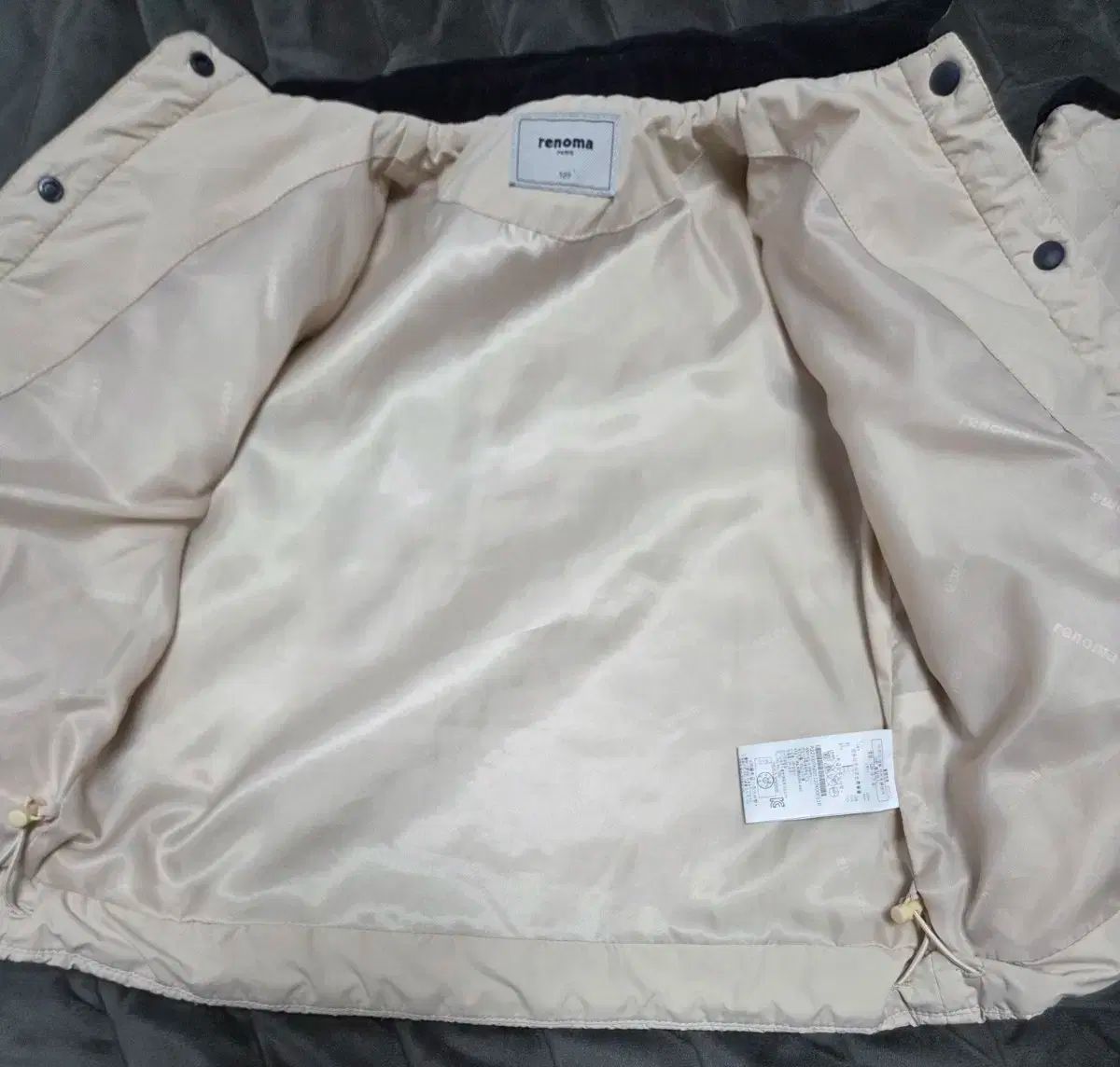 【POLO RALPH LAUREN】サイズ6 (120)キルティングジャケット ポロラルフローレン 中綿入り襟付きキルティングジャケット サイズ6(120)