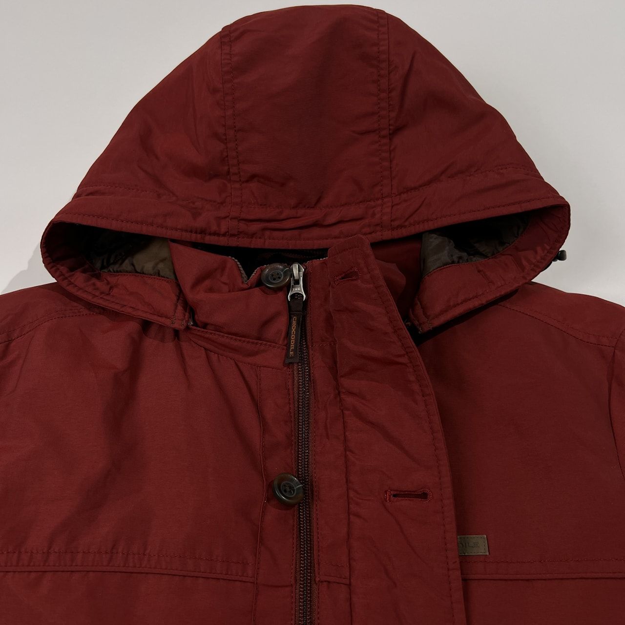 Crocodile クロコダイル フード付き ダウンジャケット サイズ M