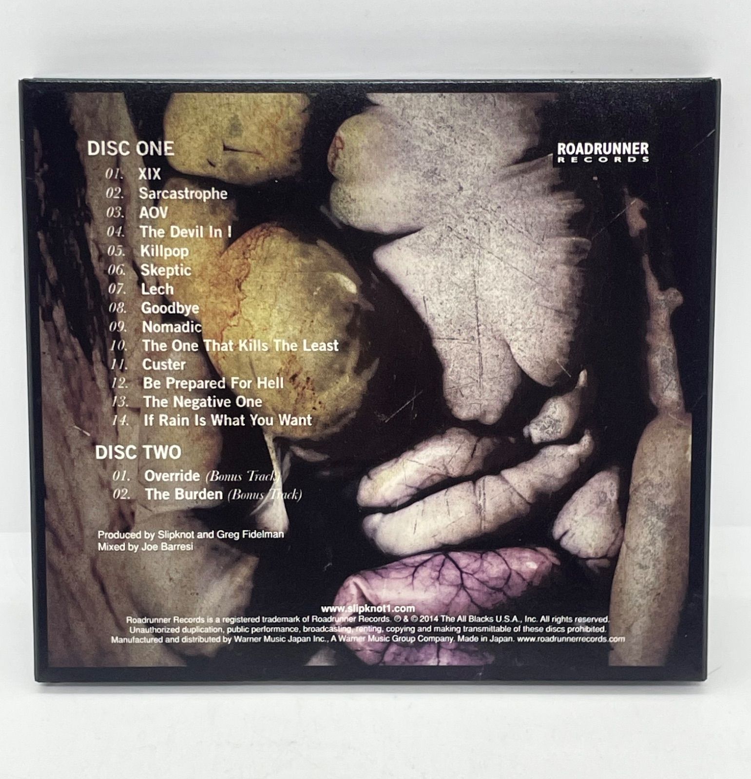Slipknot スリップノット 紙ジャケ CD 4枚セット