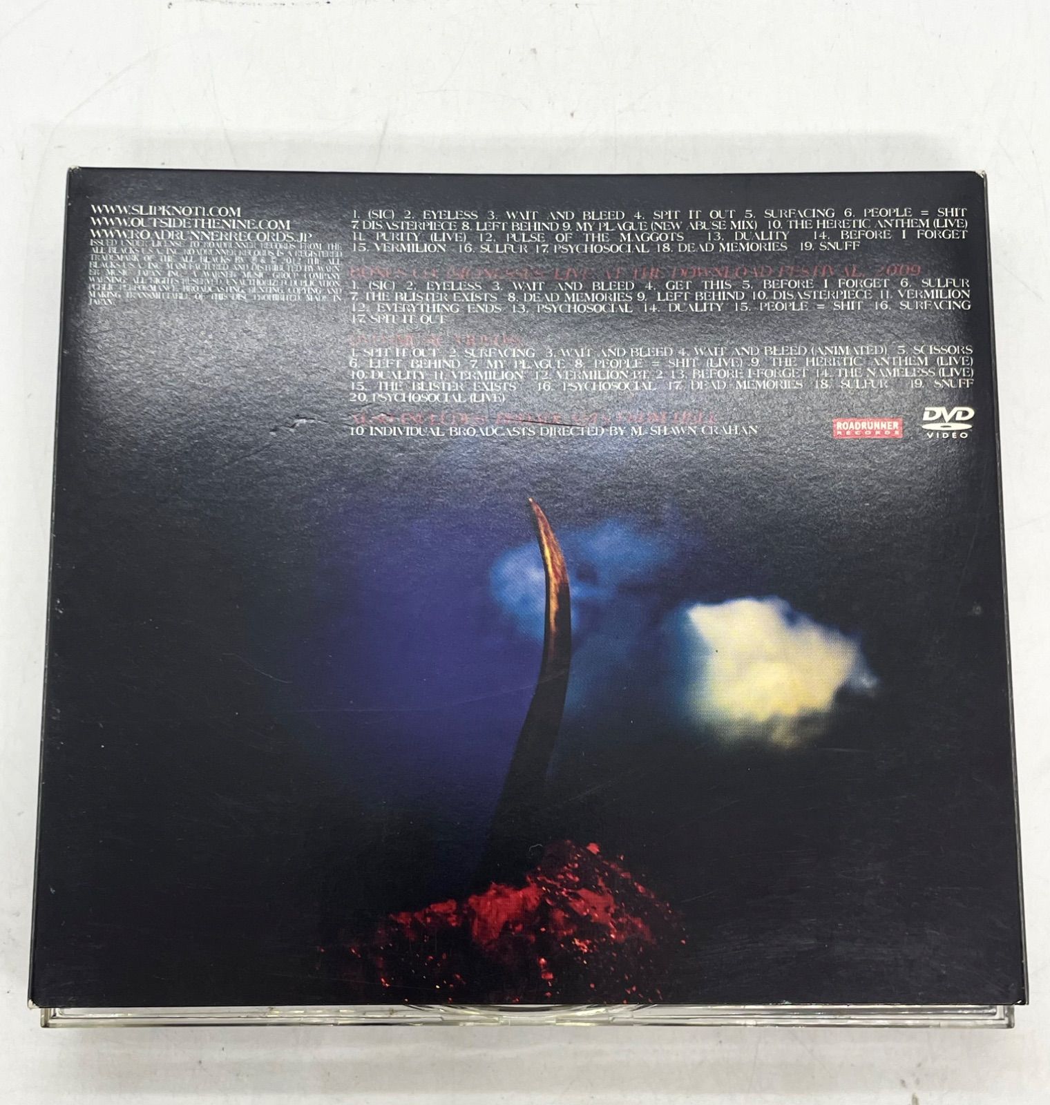 初回限定盤 スリップノット CD DVD付 ANTENNAAS TO HELL Slipknot 