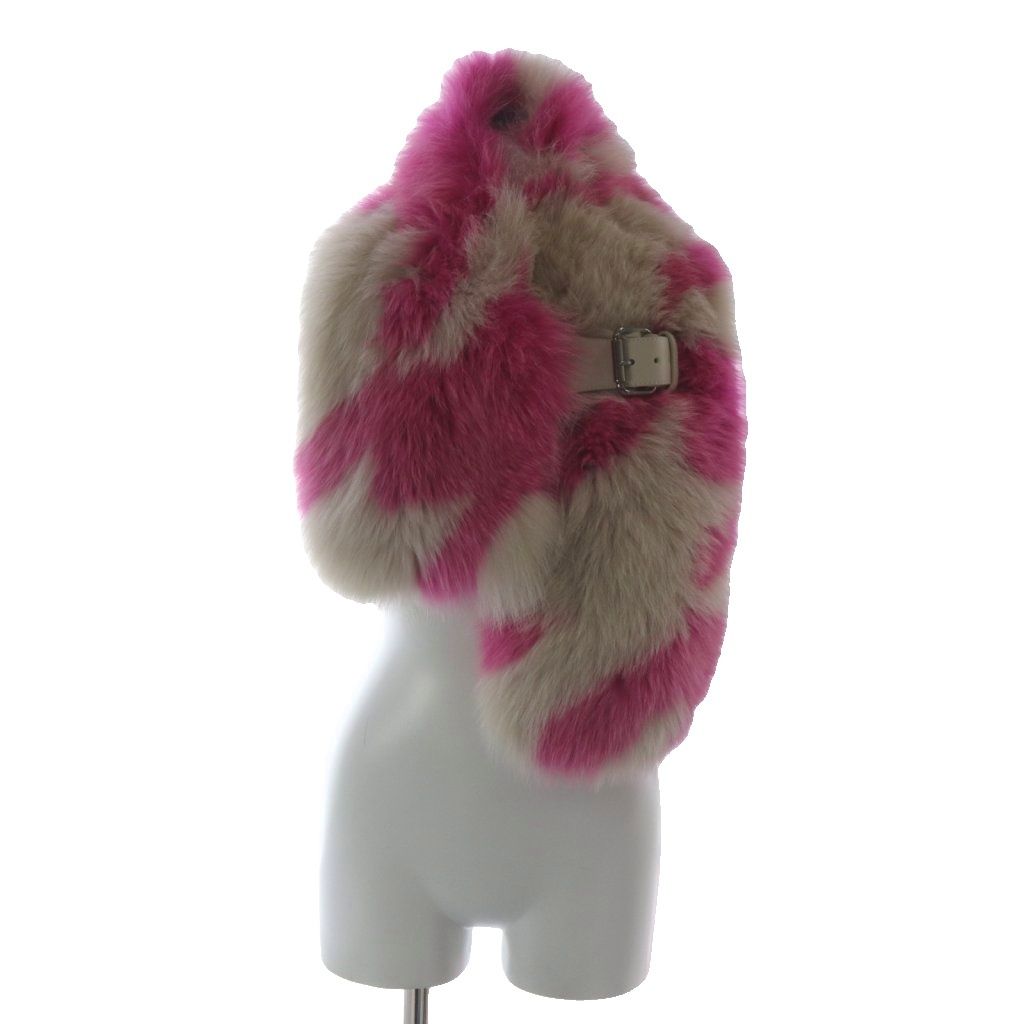 フェンディ FENDI ティペット マフラー フォックスファー ベルト 