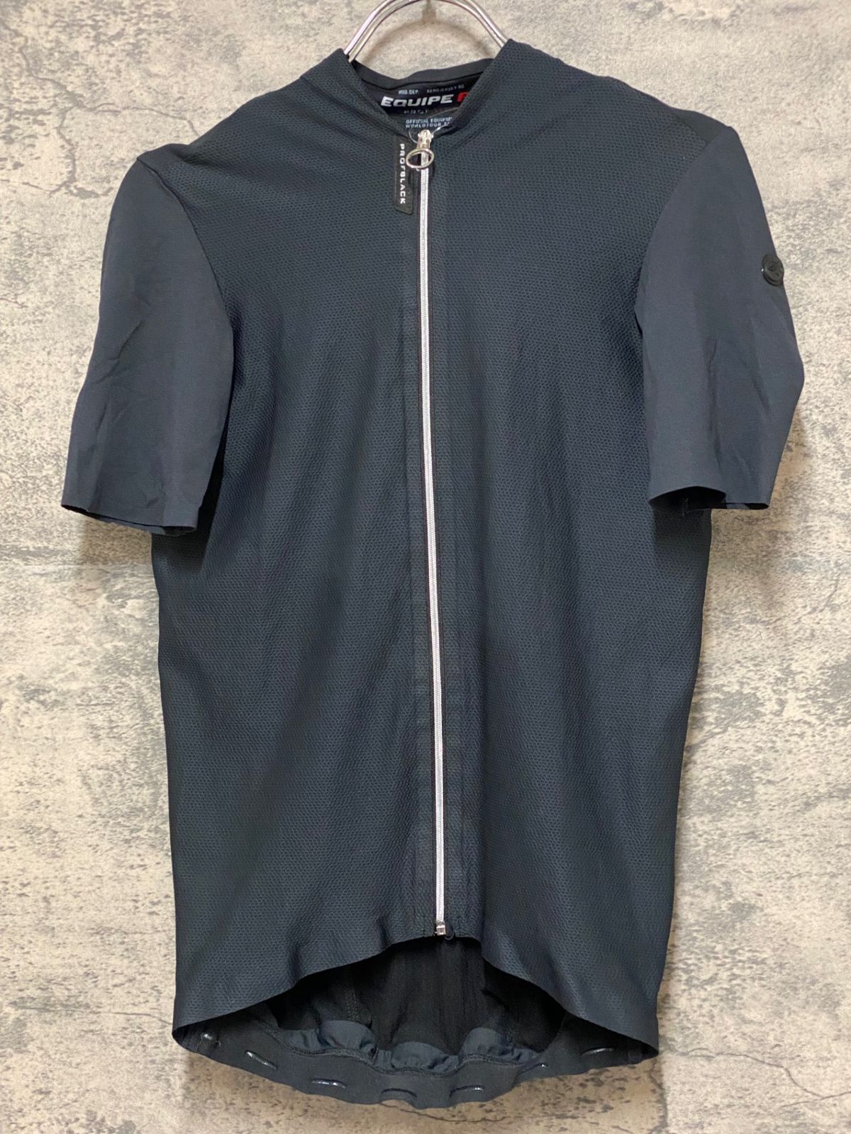 JL199 アソス assos EQUIPE RS AERO SS JERSEY 半袖 サイクルジャージ 黒 M