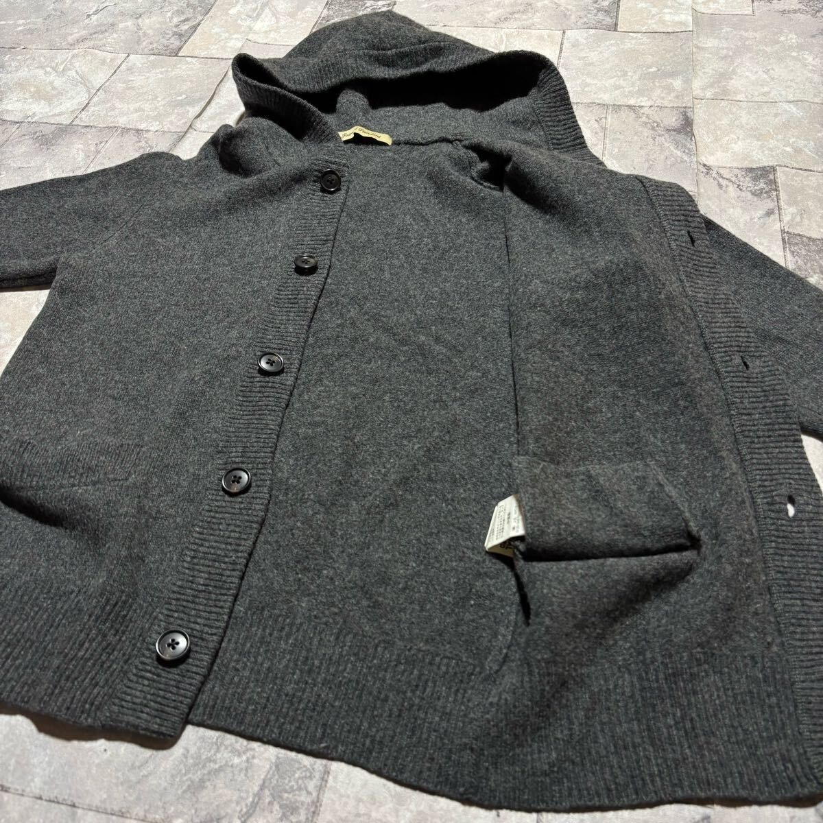 Journal standard ジャーナルスタンダード ウール カーディガン フード 