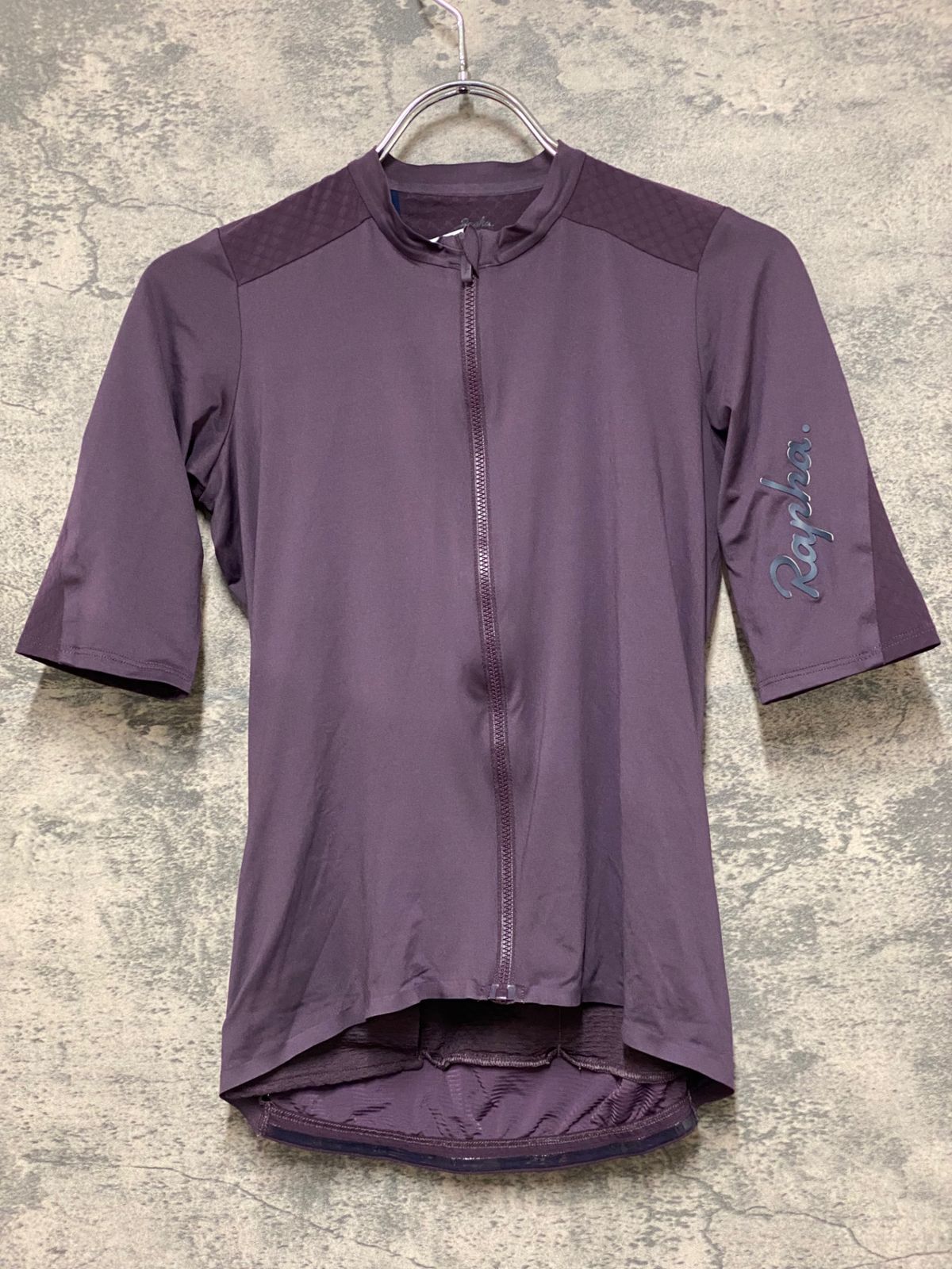 JM872 ラファ Rapha SOUPLESSE AERO JERSEY 半袖 サイクルジャージ パープル S レディース