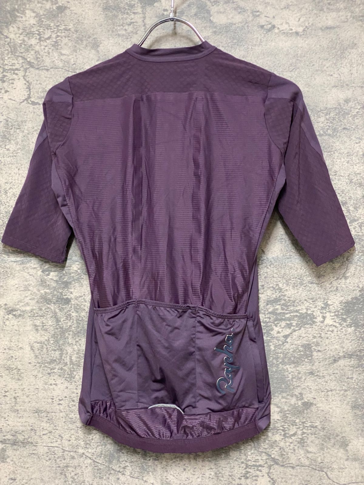 JM872 ラファ Rapha SOUPLESSE AERO JERSEY 半袖 サイクルジャージ パープル S レディース