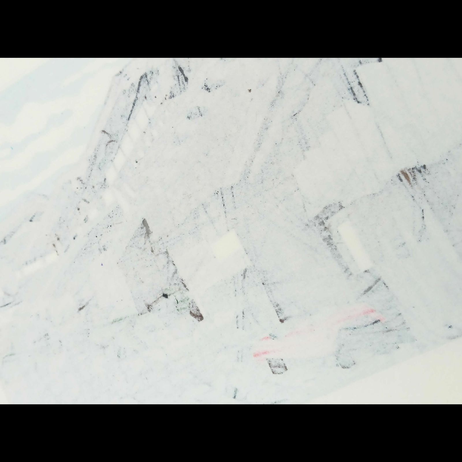 [真作]創作版画　西嶋勝之先生木版画「行雲」サインあり　無限定 真作]創作版画 西嶋勝之先生木版画「行雲」サインあり 無限定