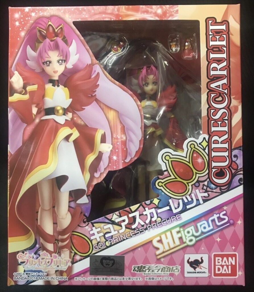 バンダイ S.H.Figuarts プリンセスプリキュア キュアスカーレット