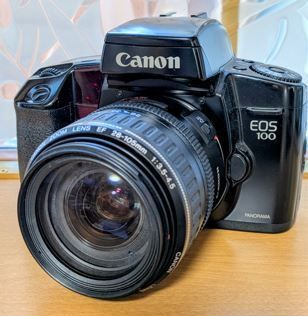 一眼レフカメラ 初心者 中古 一眼レフ Canon EOS100 レンズセット 一眼