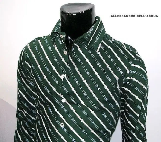 新作入荷，大得価 (新品) Dellaqua アレッサンドロ デルアクア RUNWAY シャツ 44 長袖シャツ