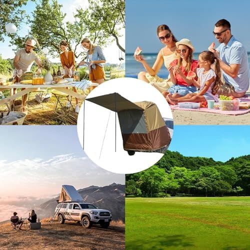 テールゲートテント UVカット