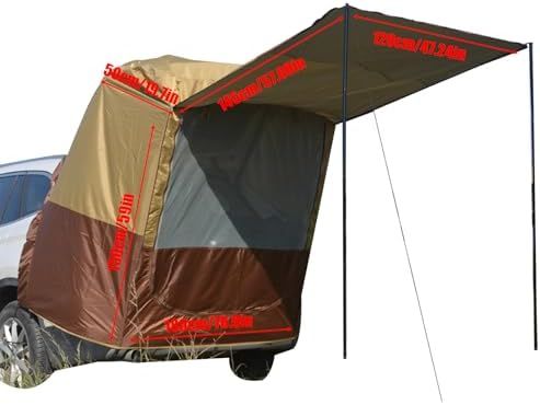車中泊 テールゲートテント