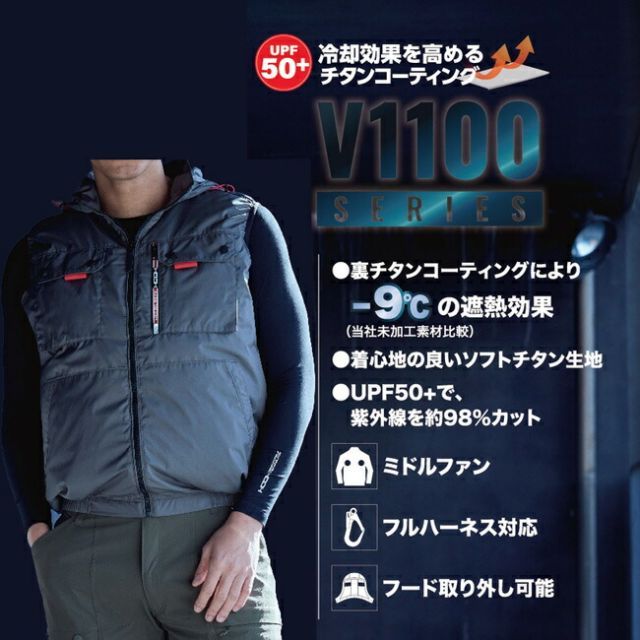 種類31：73 チャコール/6L 村上被服 HOOH 鳳凰 快適ウェア【V1129