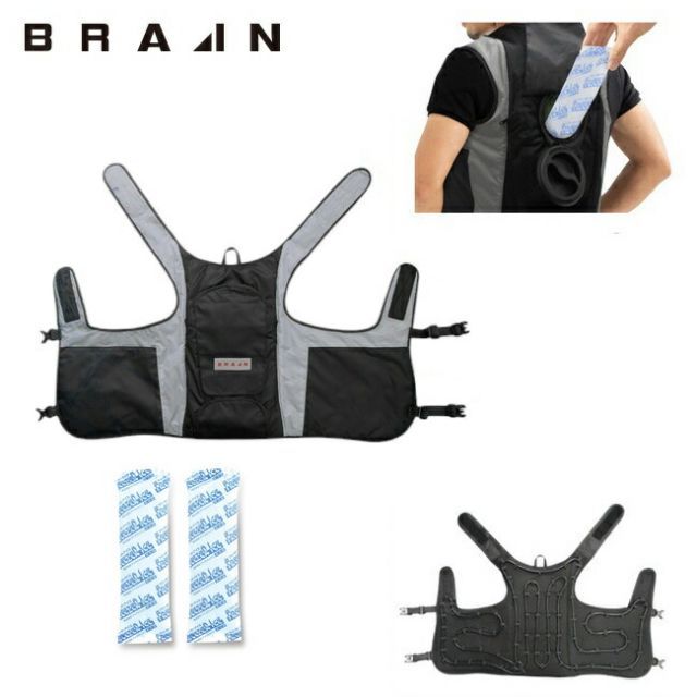 ブレイン BRAIN 【BR-862-2】BR-862 水冷ベスト[スライドジッパー式