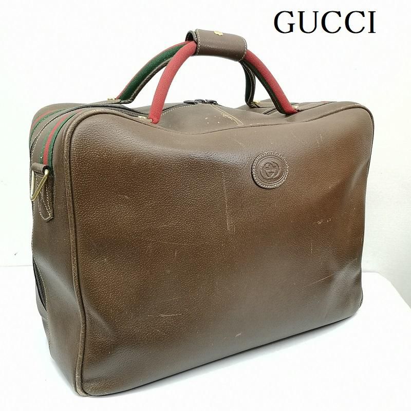 GUCCI グッチ ボストンバッグ 80s OLD オールドトラベル バッグ