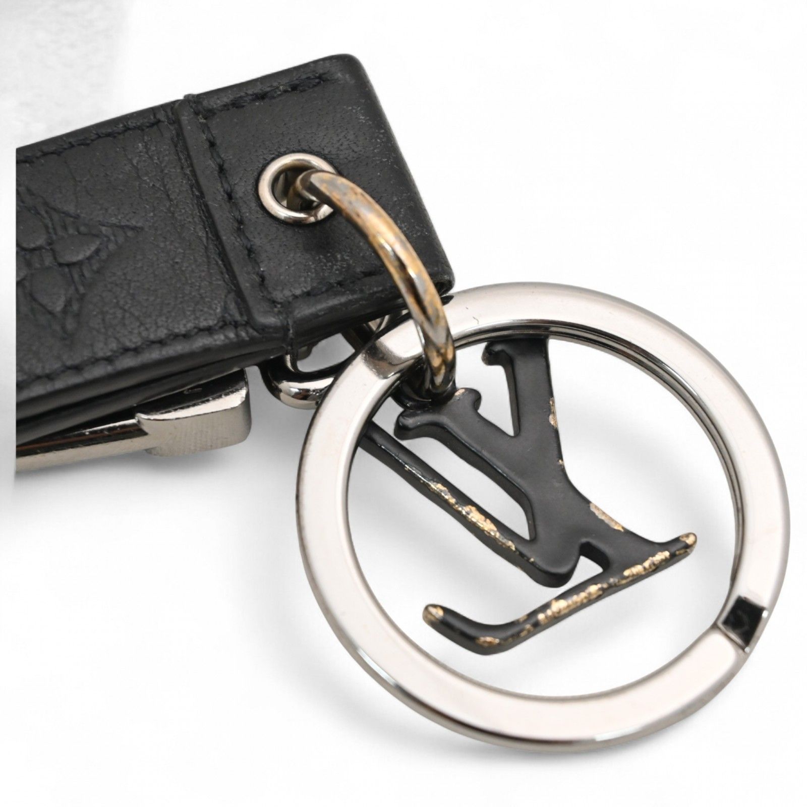  ルイヴィトン LV キーホルダー ドラゴンヌ アエログラム キーリング Bランク 8810 ba キーホルダー キーリング 小物