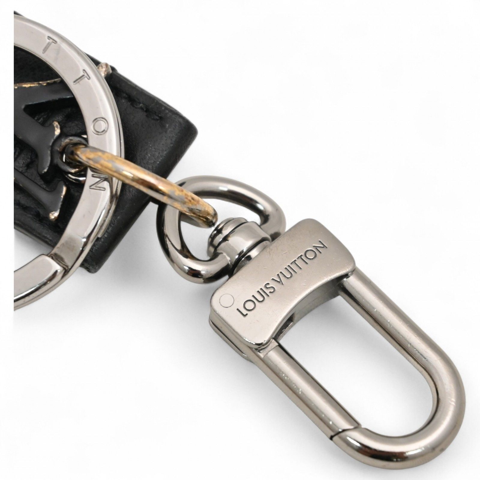 ルイヴィトン LV キーホルダー ドラゴンヌ アエログラム キーリング Bランク 8810 ba