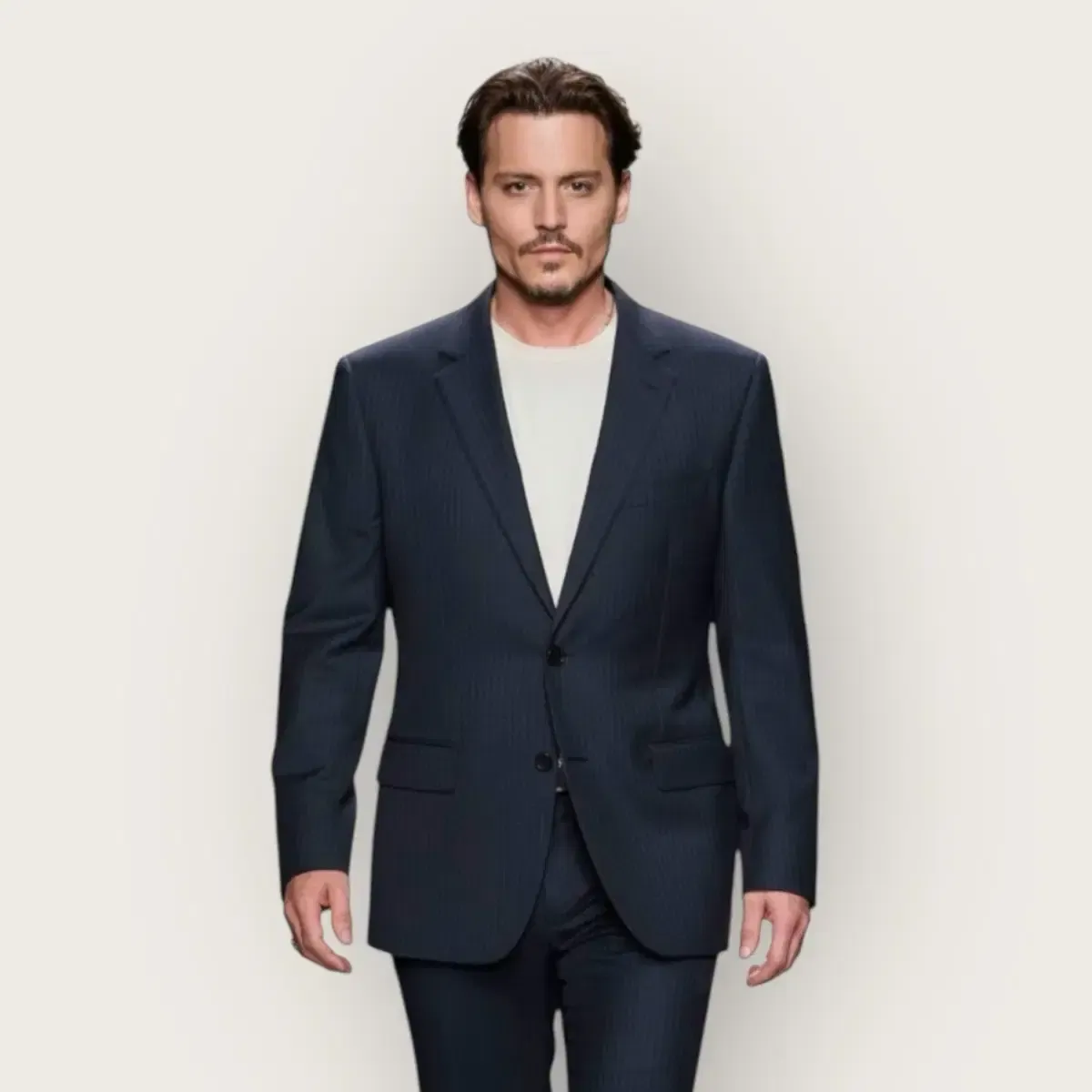 美品▽LOUIS VUITTON ルイヴィトン PONT NEUF FIT ウール100% ロゴ入り