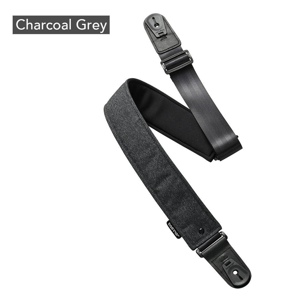 Basiner ACME STRAP Charcoal Gray ギターストラップ