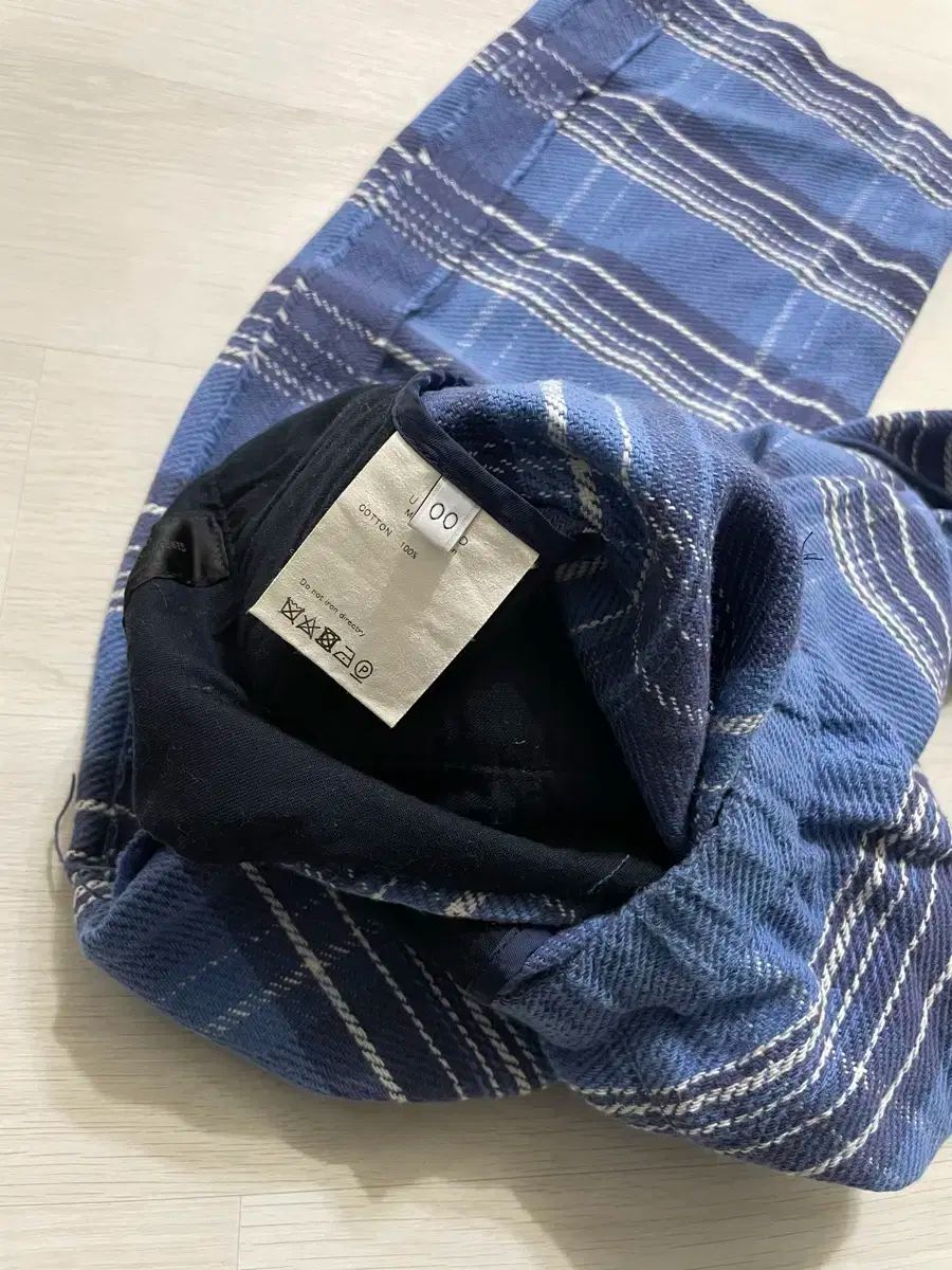 アンユーズド グランジ チェック イージーパンツ 00