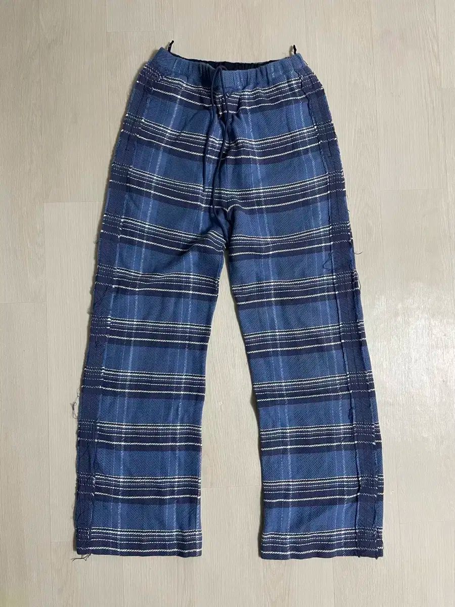 アンユーズド グランジ チェック イージーパンツ 00