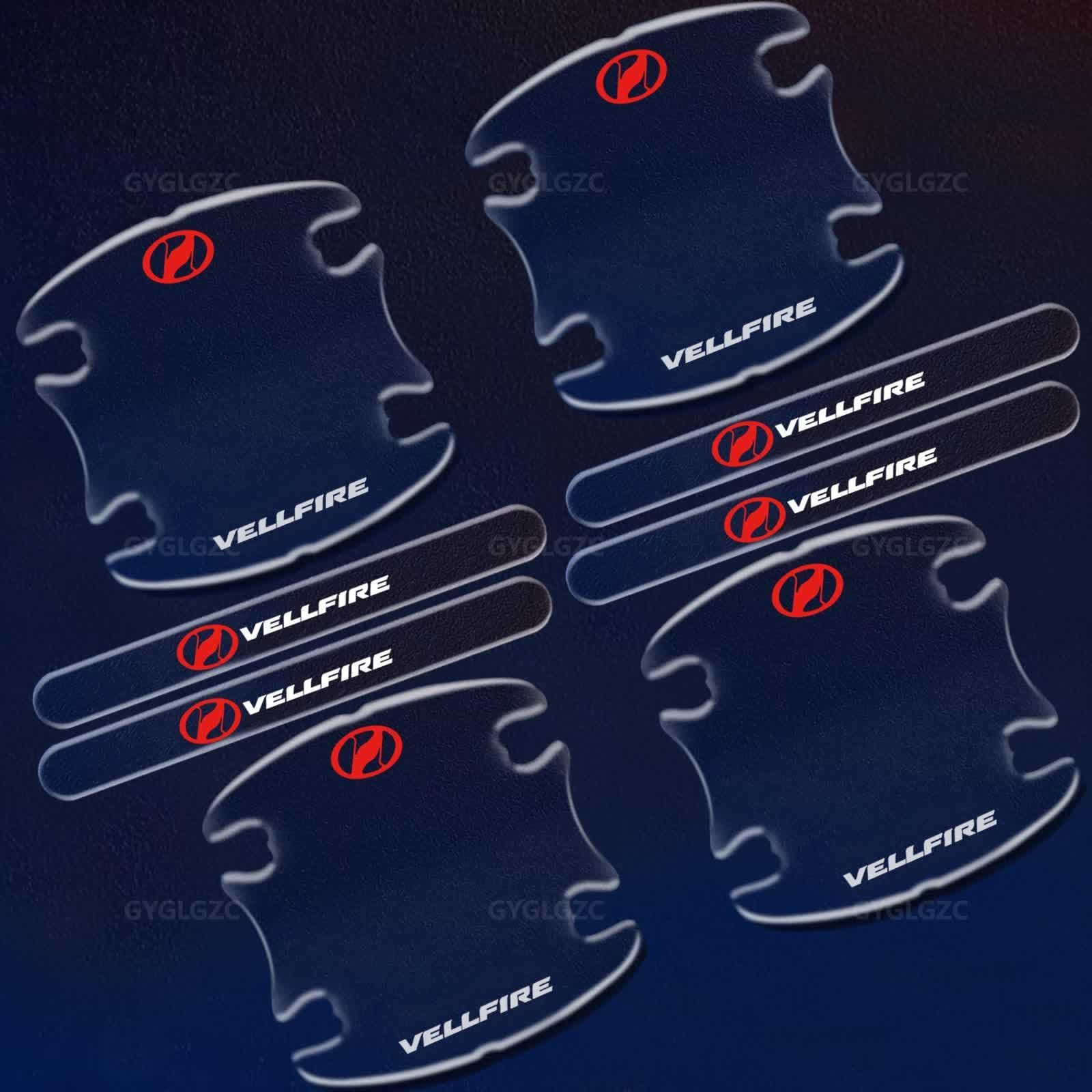 【特価セール】ヴェルファイア ドアハンドルプロテクター VELLFIRE ヴェルファイア 20系 30系 40系 キズ防止 (ヴェルファイア)