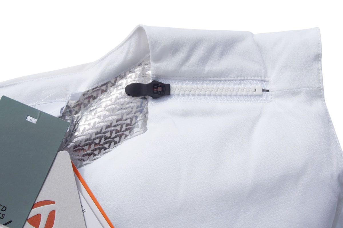 テーラーメイド：メンズ：Lサイズ：ジップアップ中綿ベスト